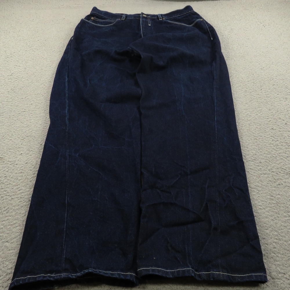Sean John Baggy Jeans Mens 36 Y2K Skater Grunge Carpenter Wide Leg Dark Wash